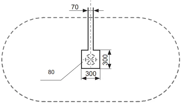 RAVAK 169×80 Freedom O Bathtub 3