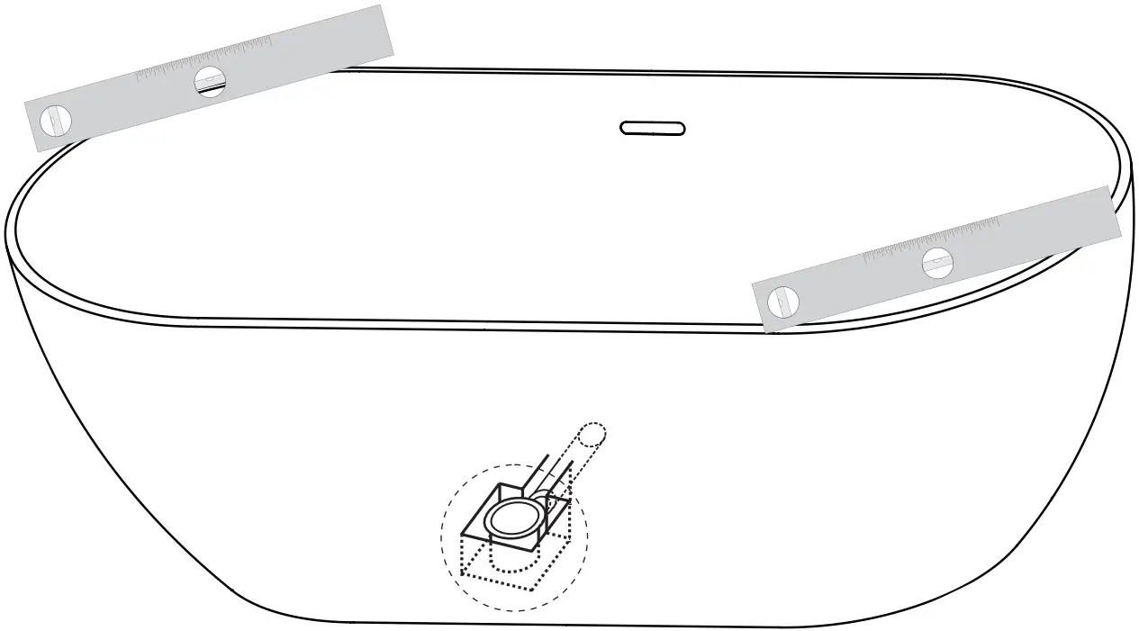 RAVAK 169×80 Freedom O Bathtub 7