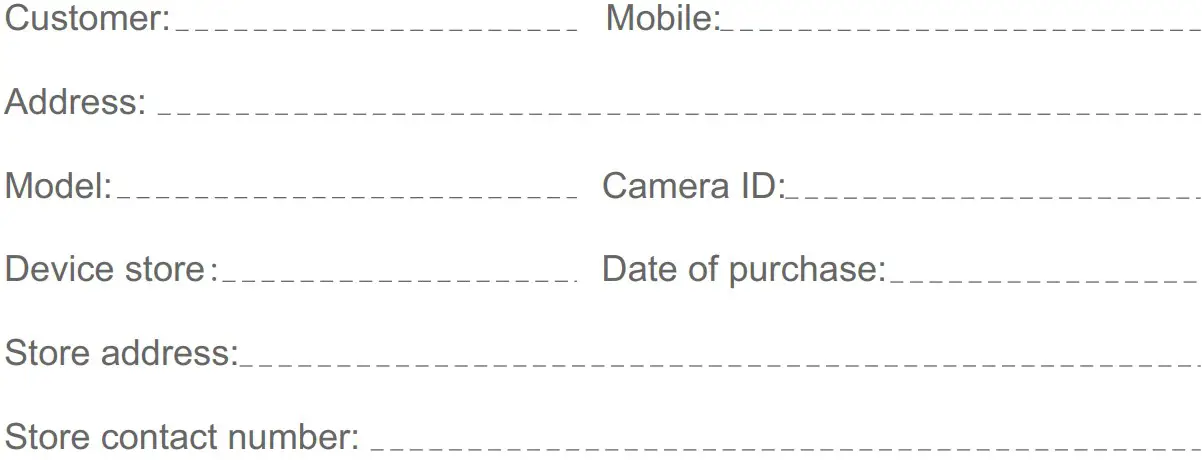 Maintenance voucher of intelligent