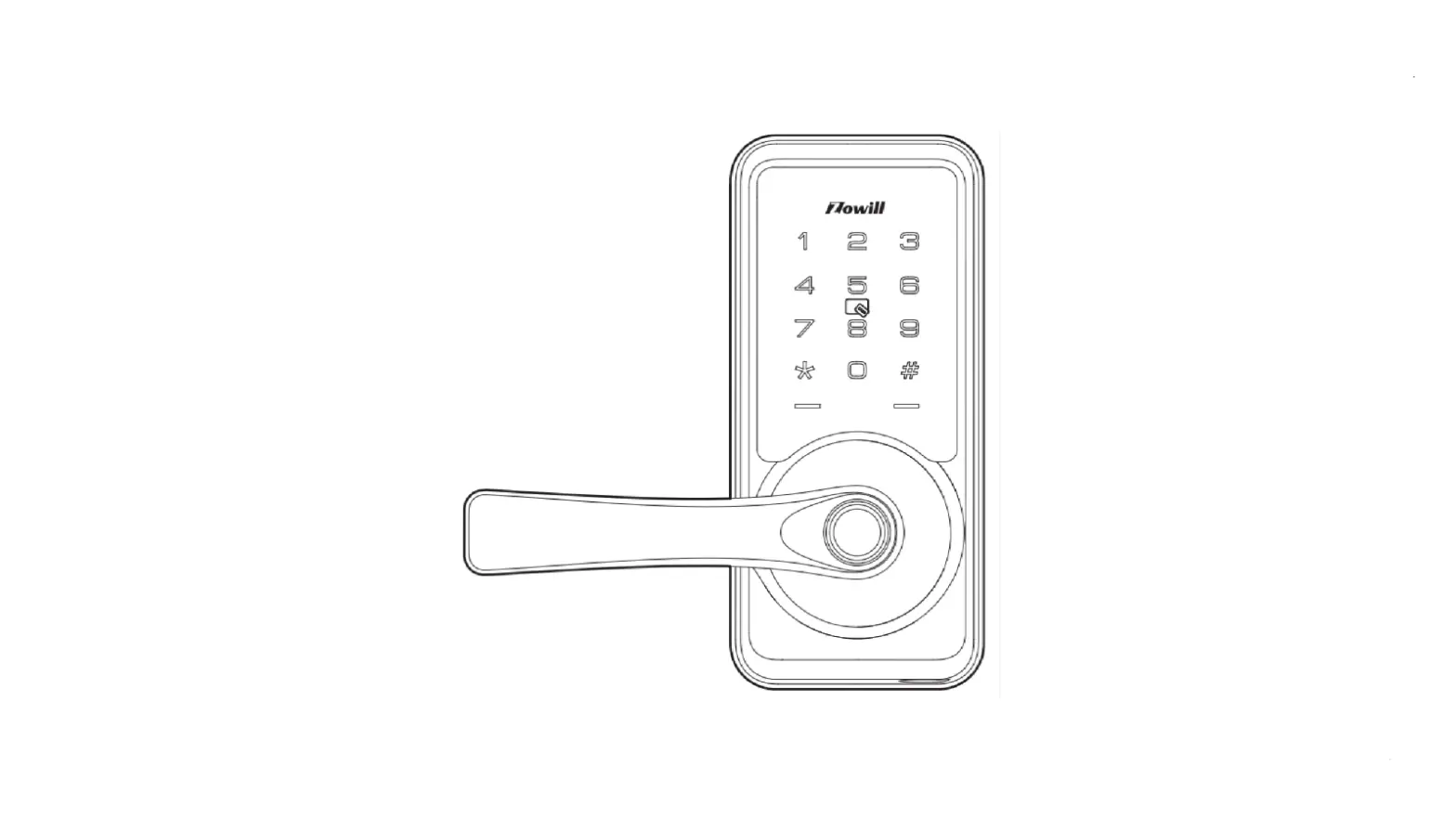 Zowill Kjdk09 Smart Lock Installation Guide