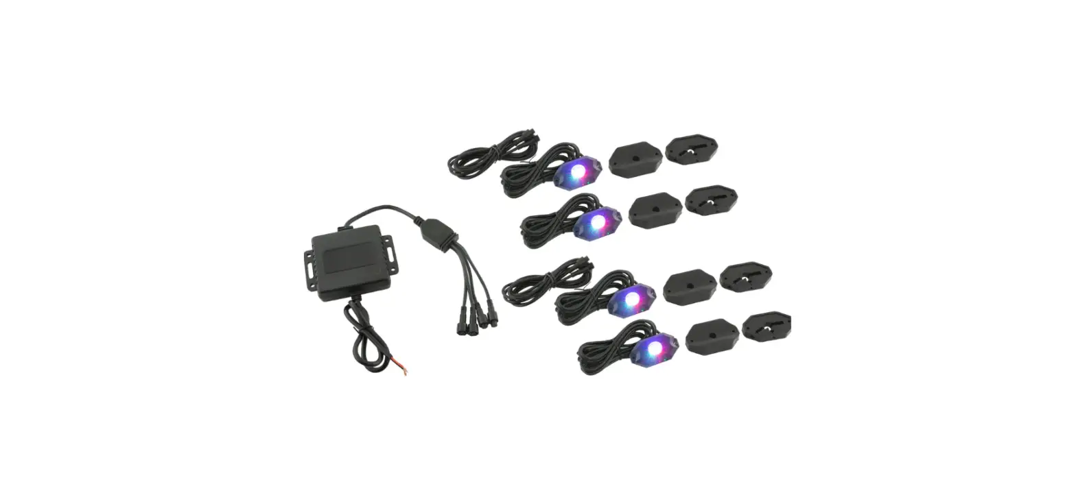 Stinger Spxdk4 Enlight10 4 Rock Light Dynamic Rgb Led Kit Instruction Manual