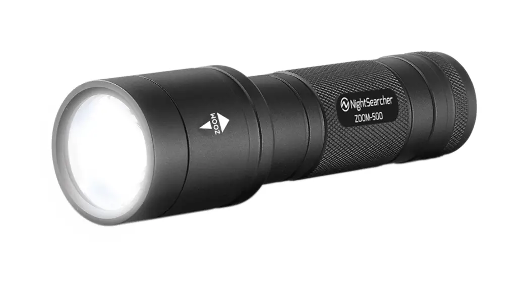 Nightsearcher Zoom 600r 600 Lumens Rechargeable Led Flashlight Instructions