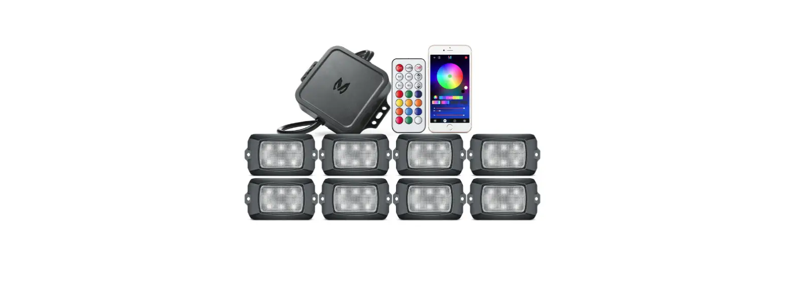 Mictuning Q1 Rgb Led Rock Lights User Manual