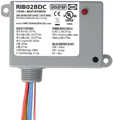 Functional-Devices -Inc-RIB02BDC-Dry-Contact-Input-Relay-product