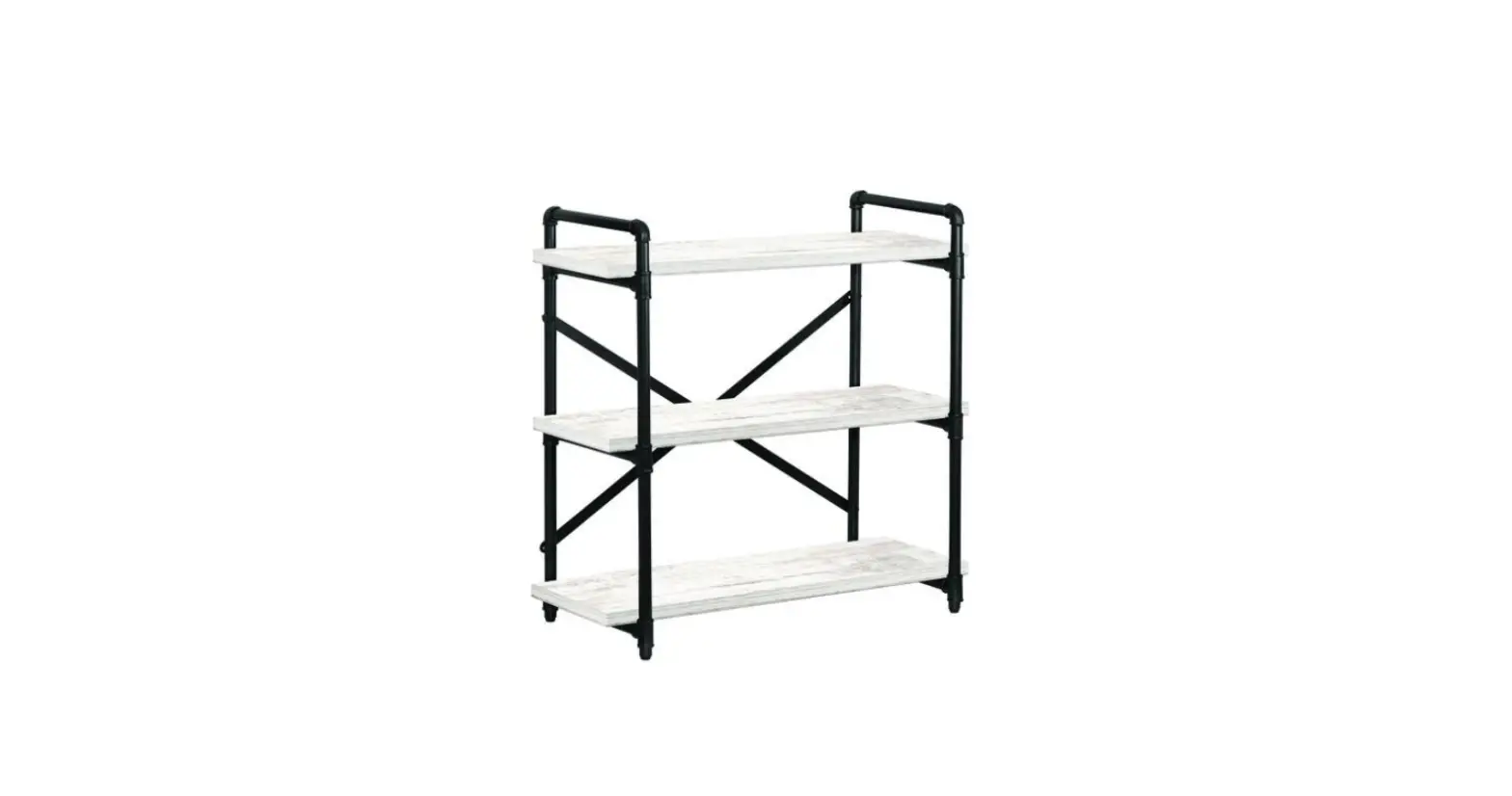 Dakota 211-8684 3-shelf Barnwood Pipe Bookshelf Instruction Manual Dakota 211-8684 3-shelf Barnwood Pipe Bookshelf Instruction Manual