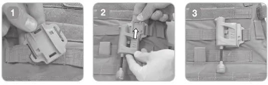 Princeton Tec Tec 0317 Chargetm Pro - MOLLE Mount