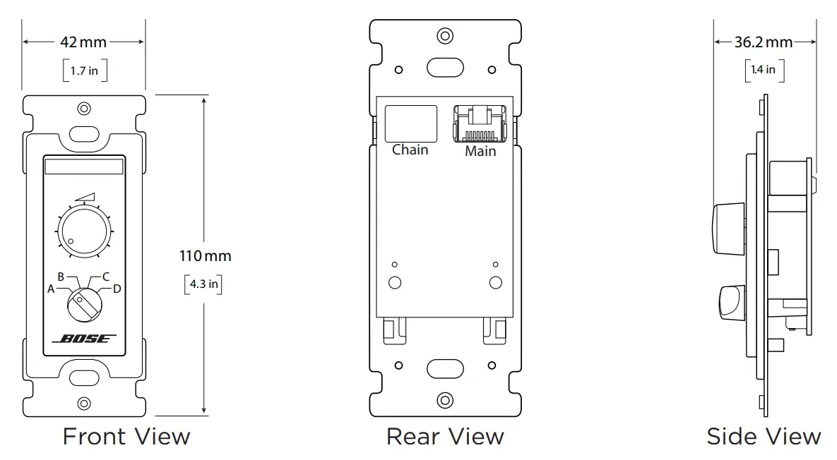 CC-3 Zone Controller - Japan