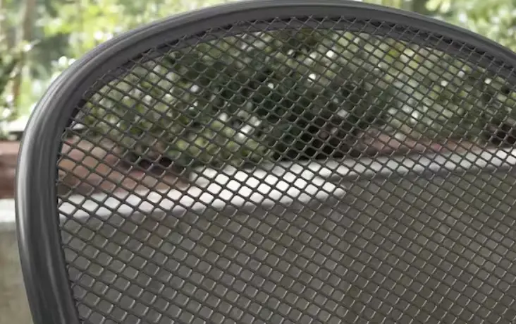 Outwater L L C Wire Mesh Grille Round In Wrought Iron Finish Instructions