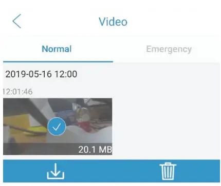 BLAUPUNKT BP 2.2A Digital Video Recorder Dashcam - app 5