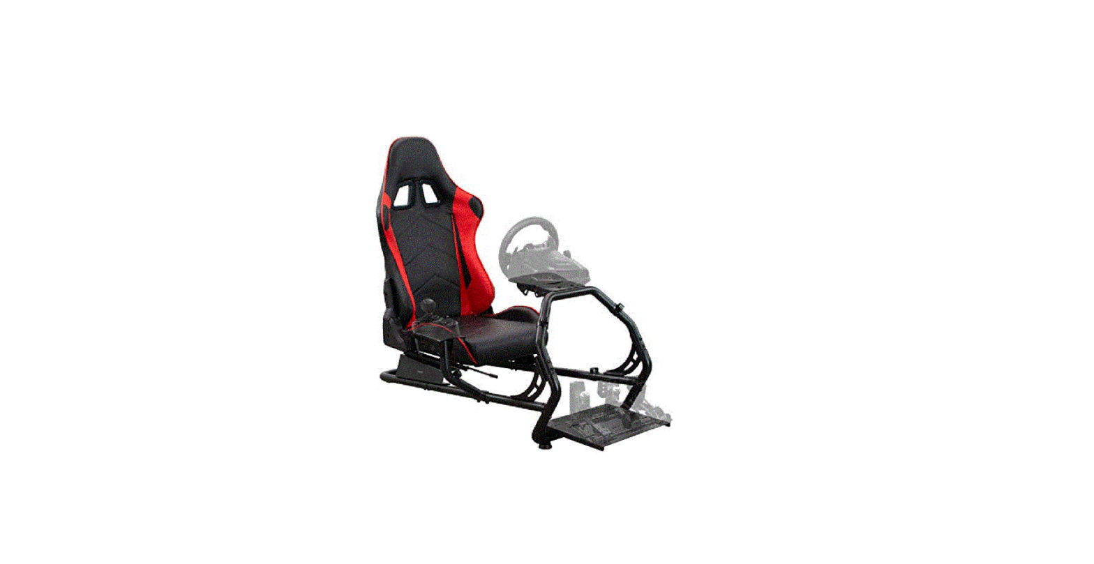 V I V O Stand-race1b Red, Black Racing Simulator Cockpit Instruction Manual