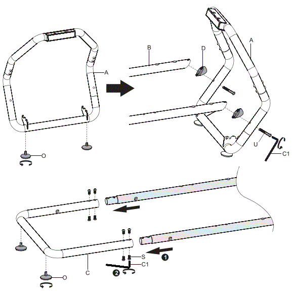 V I V O-STAND-RACE1B-Red,-Black-Racing-Simulator-Cockpit-fig-5