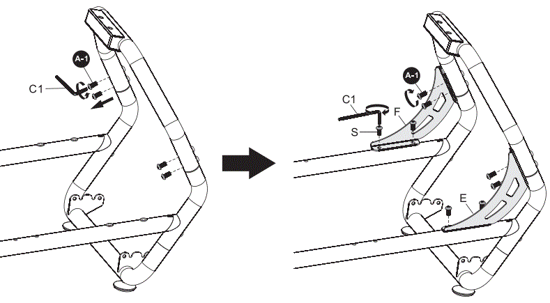 V I V O-STAND-RACE1B-Red,-Black-Racing-Simulator-Cockpit-fig-6