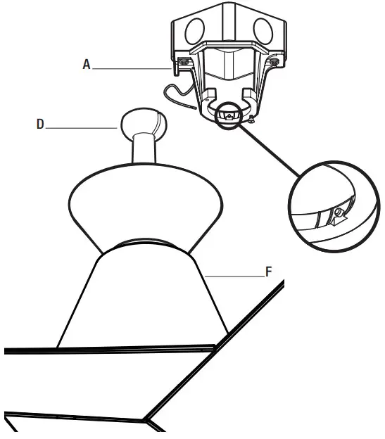 HOME DECORATORS COLLECTION N381A-BN 52 Inch Easton Indoor or Covered Outdoor Ceiling Fan - fig 13