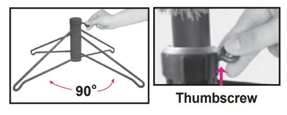GE 22003 Pre-Lit Christmas Trees - Thumbscrew