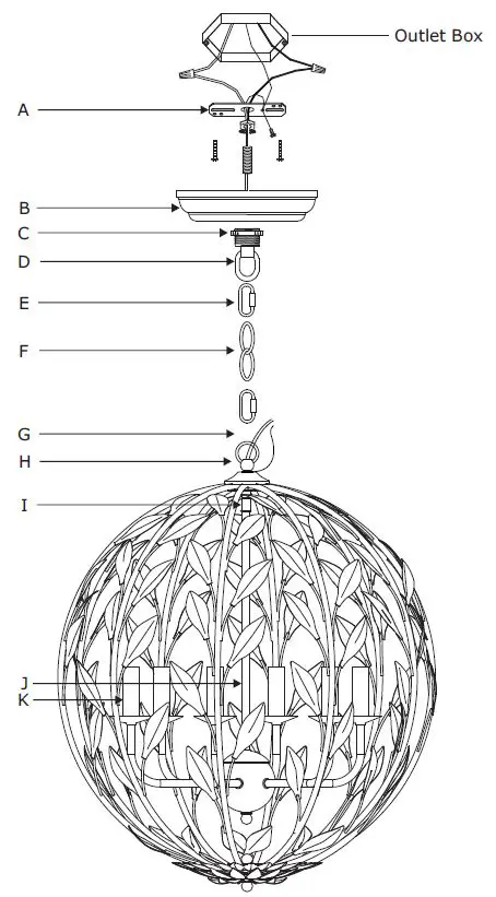 CRYSTORAMA-506-EB-GA-Six-Light-Chandelier-3