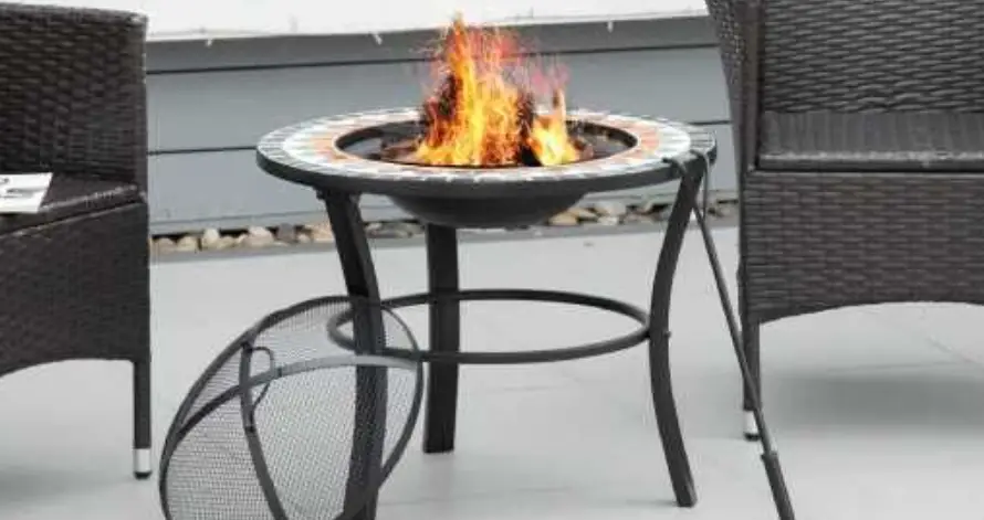 Outsunny 842-248 60cm Outdoor Fire Pit Table Instruction Manual