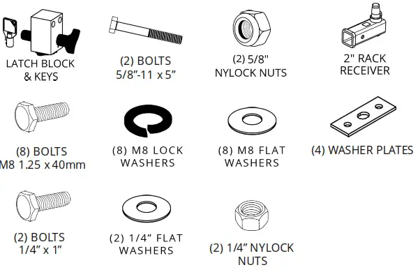 STEALTH SHR34004 Volkswagen Tiguan Hitch - KIT