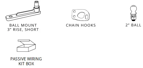 STEALTH SHR34004 Volkswagen Tiguan Hitch - Tools 1