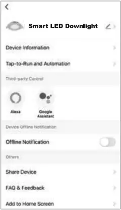 Saihunt DLTA1 Smart Recessed Lighting - 5