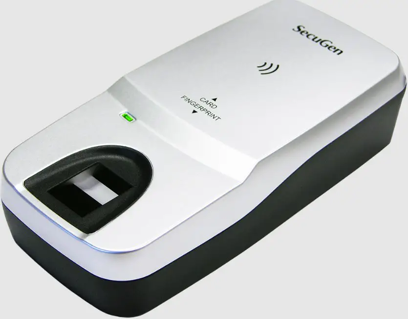 SecuGen Hamster Pro Duo CL PCSC Combination Fingerprint and Contactless Smart Card Reader