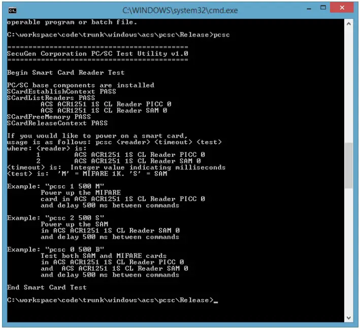 command-line arguments