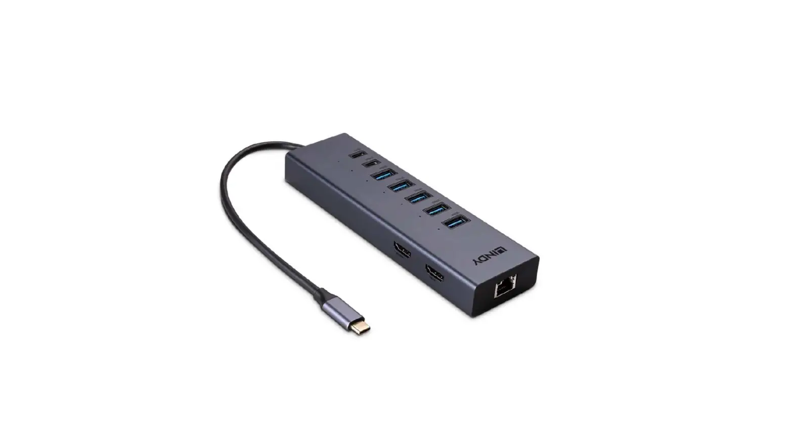 Lindy 43373 Dst-mini Duo Usb C Laptop Mini Docking Station User Manual