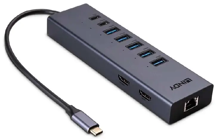 LINDY-43373-DST-Mini-Duo-USB-C-Laptop-Mini-Docking-Station-product