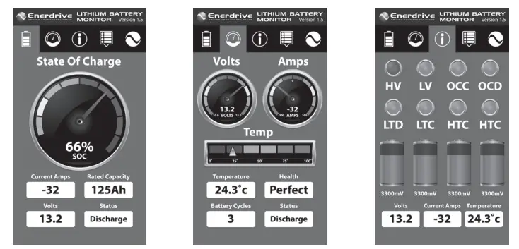 Enerdrive EPL-100BT-12V-SLIM ePOWER B TEC LiFePO4 Lithium Ion Phosphate Battery - Fig 2