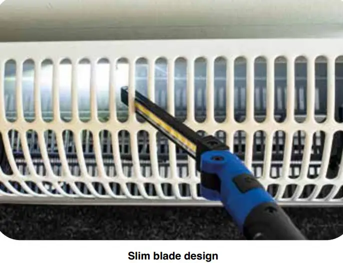 Slim blade design