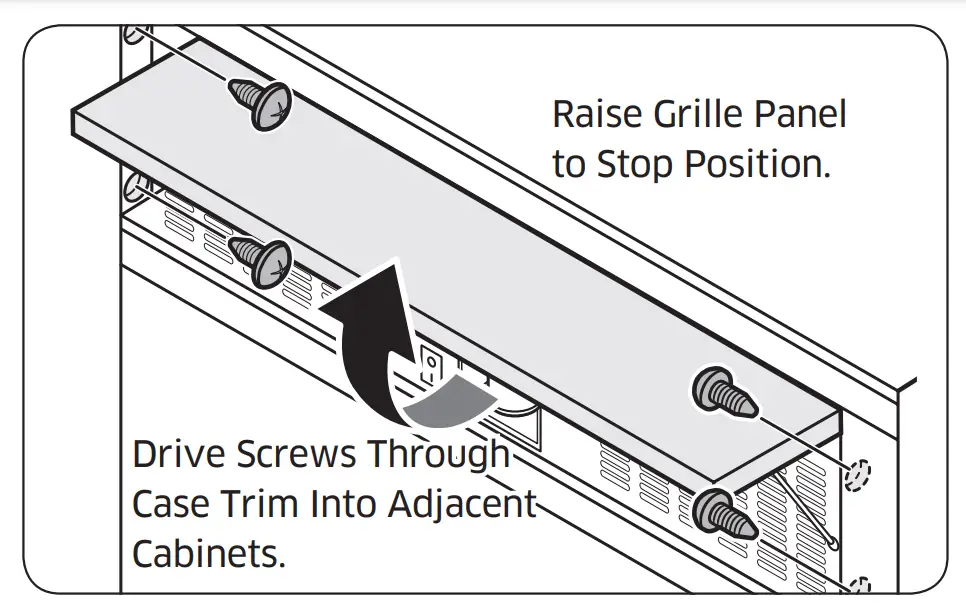Secure refrigerator to furniture