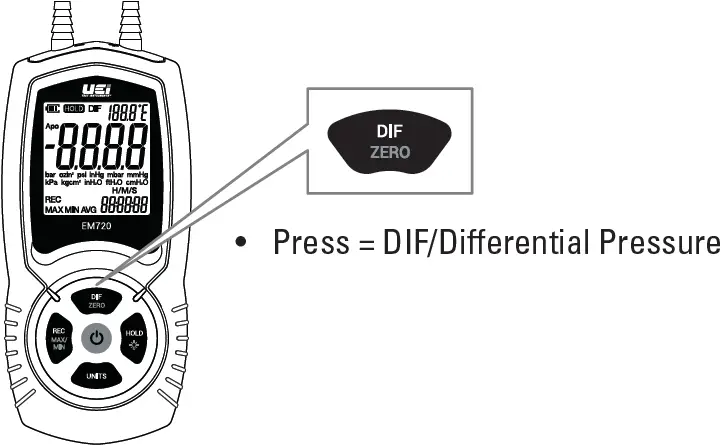 EM720 Hi Res Differential Manometer 03