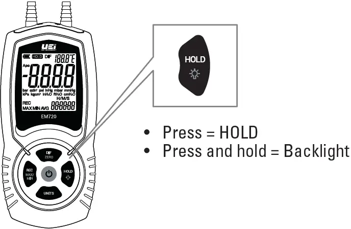 EM720 Hi Res Differential Manometer 05