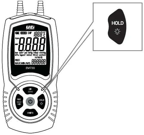EM720 Hi Res Differential Manometer 06