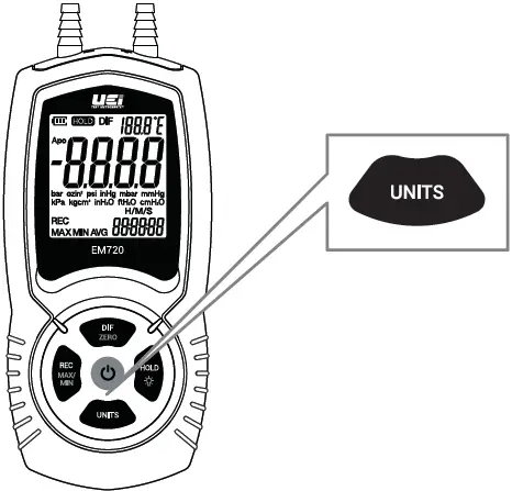 EM720 Hi Res Differential Manometer 08