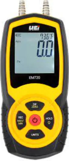 EM720 Hi Res Differential Manometer product