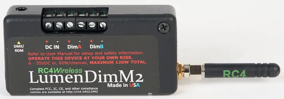 RC4-WIRELESS-DMX2micro-Miniature-Two-Channel-Wireless-Dimmer-FIG 12