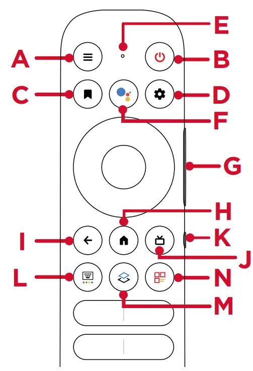 TCL S Series Smart Android TV - remote