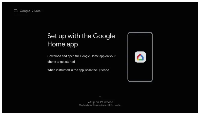 TCL S Series Smart Android TV - setup