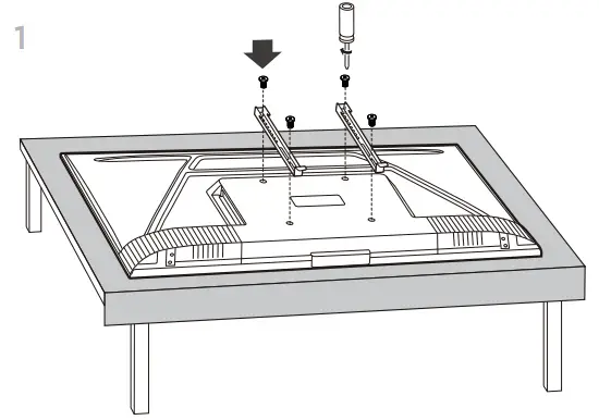TCL S Series Smart Android TV - wall