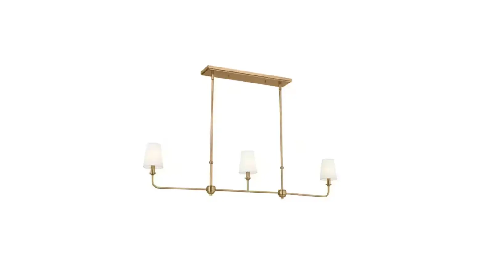 Kichler 52519bnb Pallas 3 Light Brushed Natural Brass Traditional Dining Room Linear Chandelier Instruction Manual Kichler 52519bnb Pallas 3 Light Brushed Natural Brass Traditional Dining Room Linear Chandelier Instruction Manual