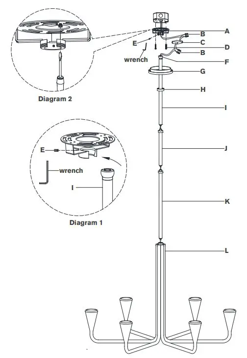 VISUAL-COMFORT-KW-5645-Brassica-Large-Chandelier-FIG-1