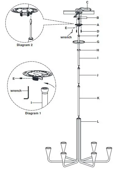 VISUAL-COMFORT-KW-5645-Brassica-Large-Chandelier-FIG-2