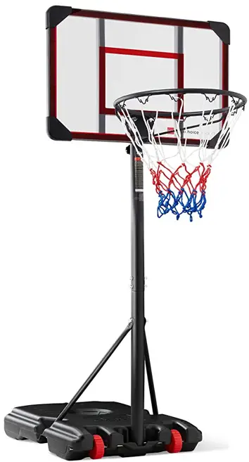 bcp SKY6250 Kids Clear Backboard Basketball Hoop