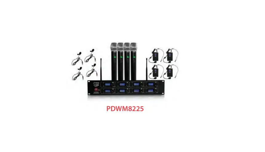 Pyle Pdwm8225 Wireless Microphone System User Manual