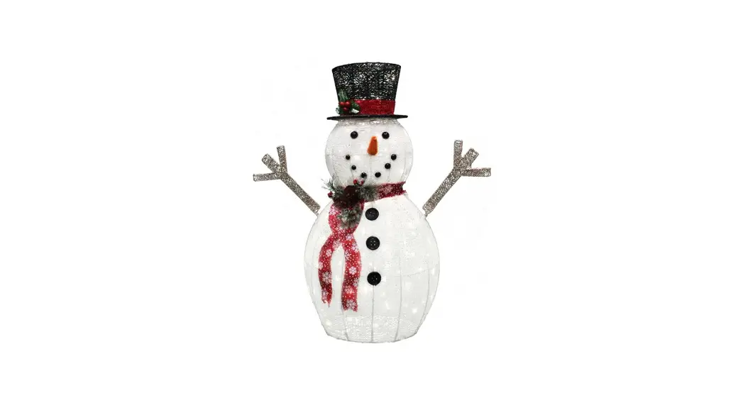 Winter Wonder Lit Snowman 72 Inch Led Snowman Holding String Light Instruction Manual