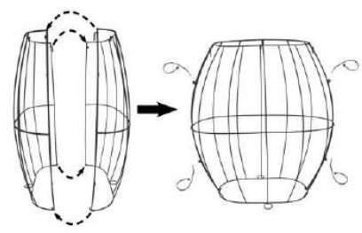 Winter Wonder Lit SNOWMAN 72 Inch LED Snowman Holding String Light - corresponding rings