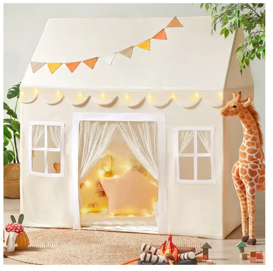 TINY LAND Tent 2006 White Canvas Playhouse