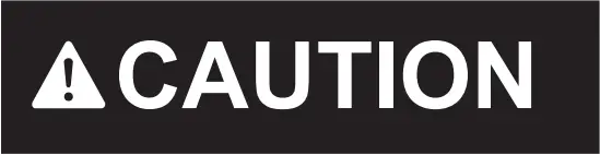 GE APPLIANCES APCD07 - Caution