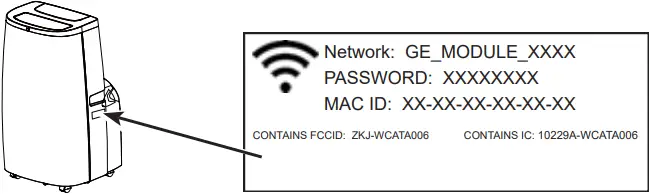 GE APPLIANCES APCD07 - WiFi Setup