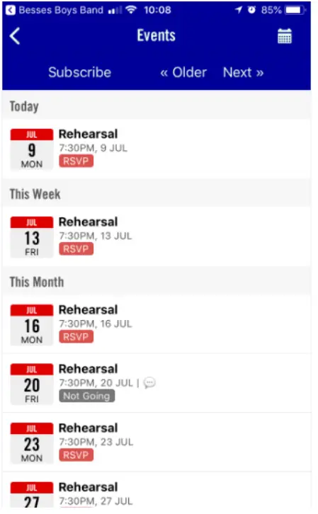 BBB Stack Team App - setting 3